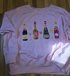 Pink Cocktails Sweatshirt
